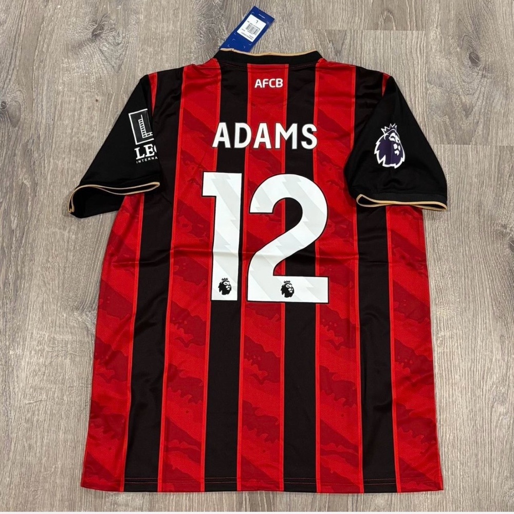 Tyler Adams AFC Bournemouth Home Jersey 2025/2026